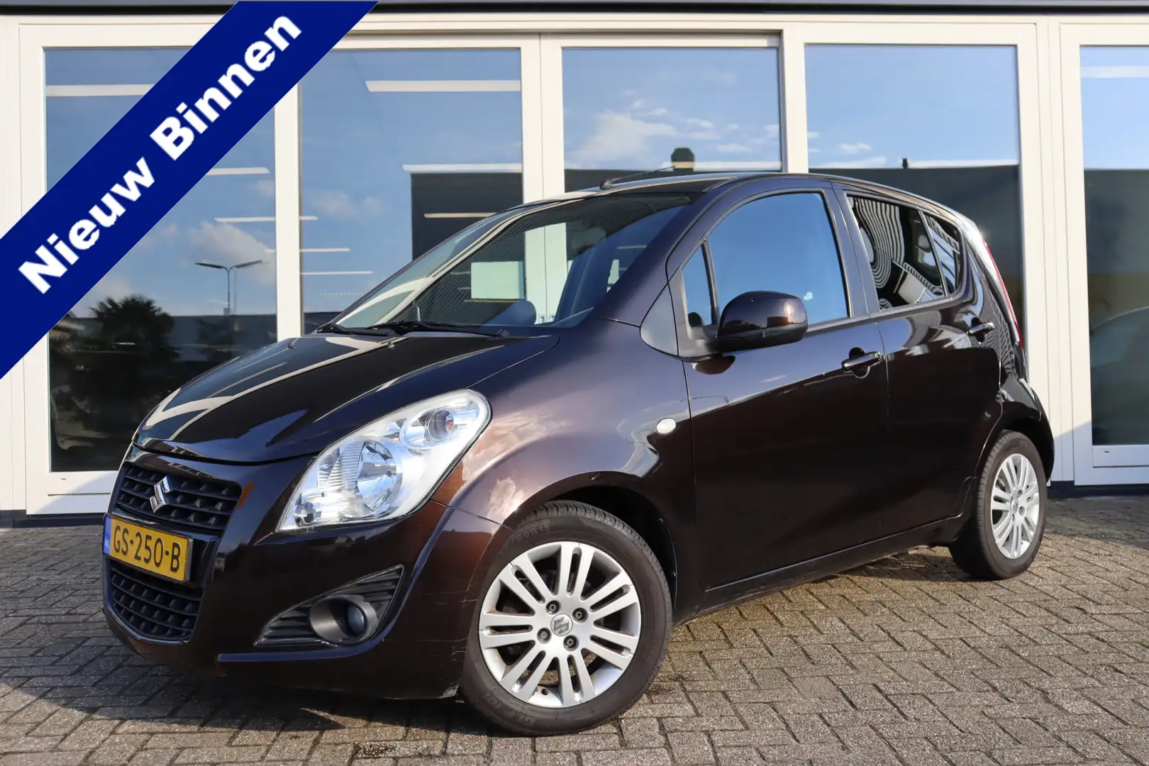 Suzuki Splash 1.2 Exclusive,**48.576 km** Automaat, Airco, Prijs Braun - 1