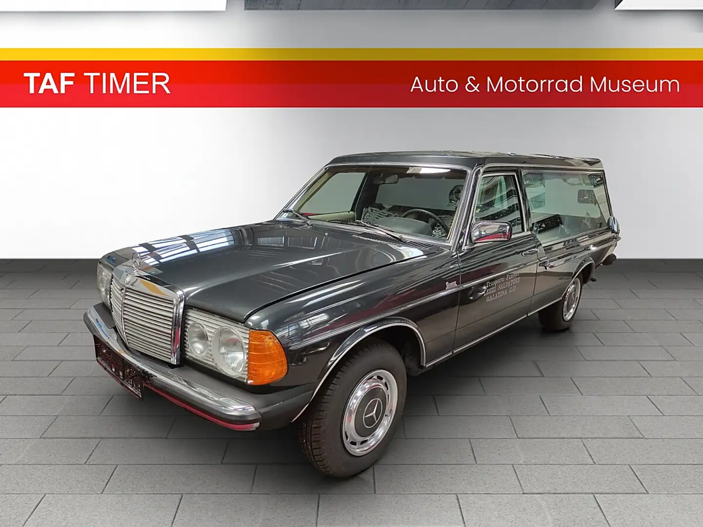 Mercedes-Benz Sonstige 123D/240D Leichenwagen Silber - 1