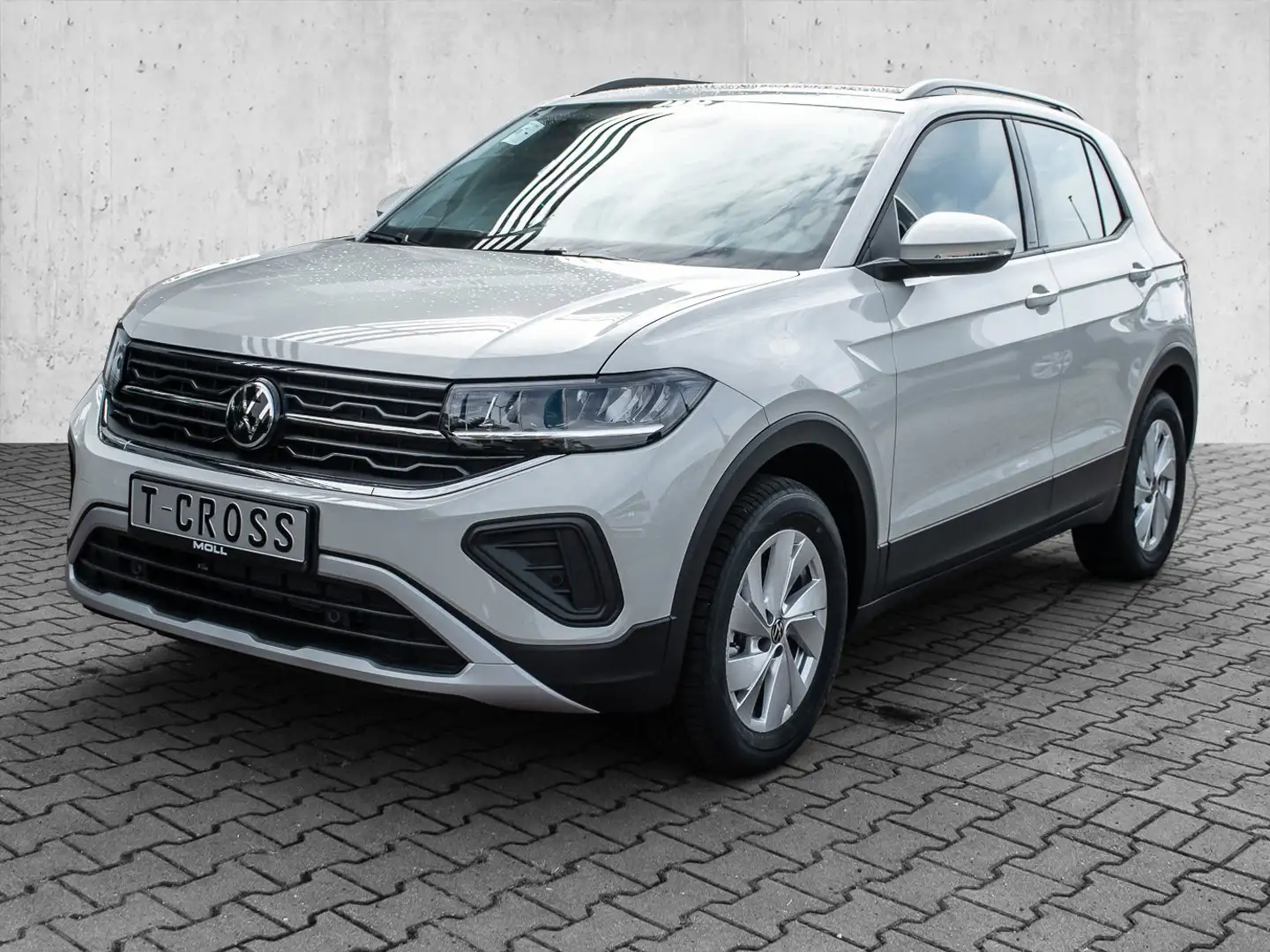 Volkswagen T-Cross Life 1.0 l TSI OPF 70 kW KLIMA KAM LED Grau - 2
