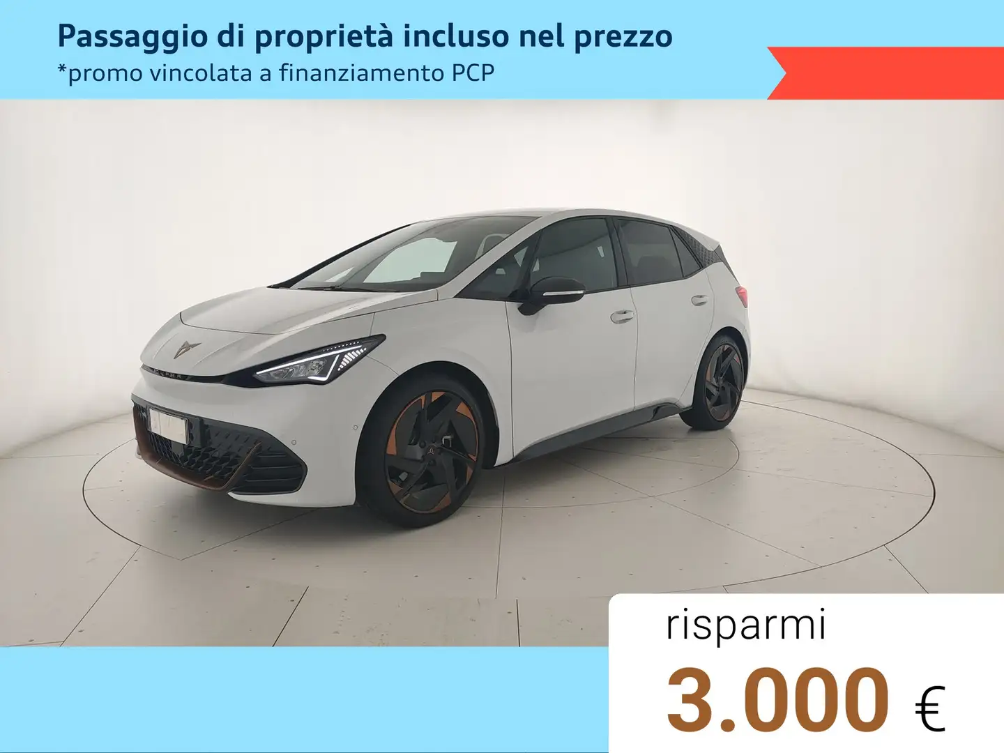 CUPRA Born 58 kwh e-boost Bianco - 1