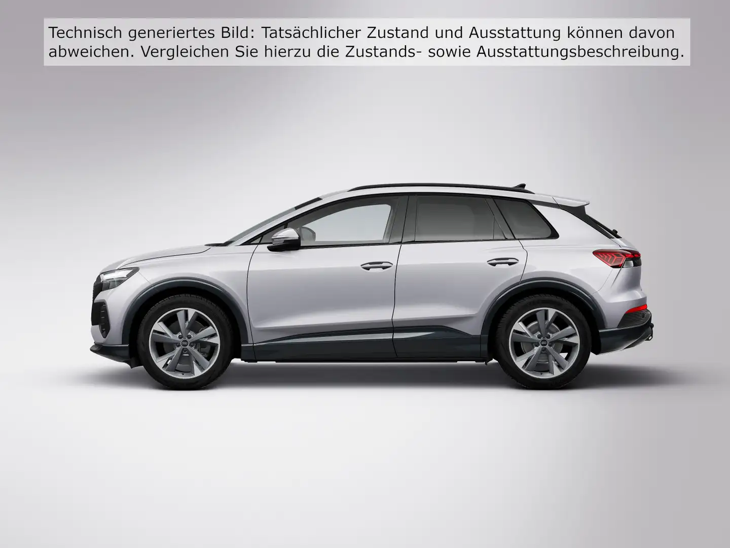 Audi Q4 e-tron e-tron 45 LED NAVI+ EPH+ AHK GRA SHZ Silber - 2