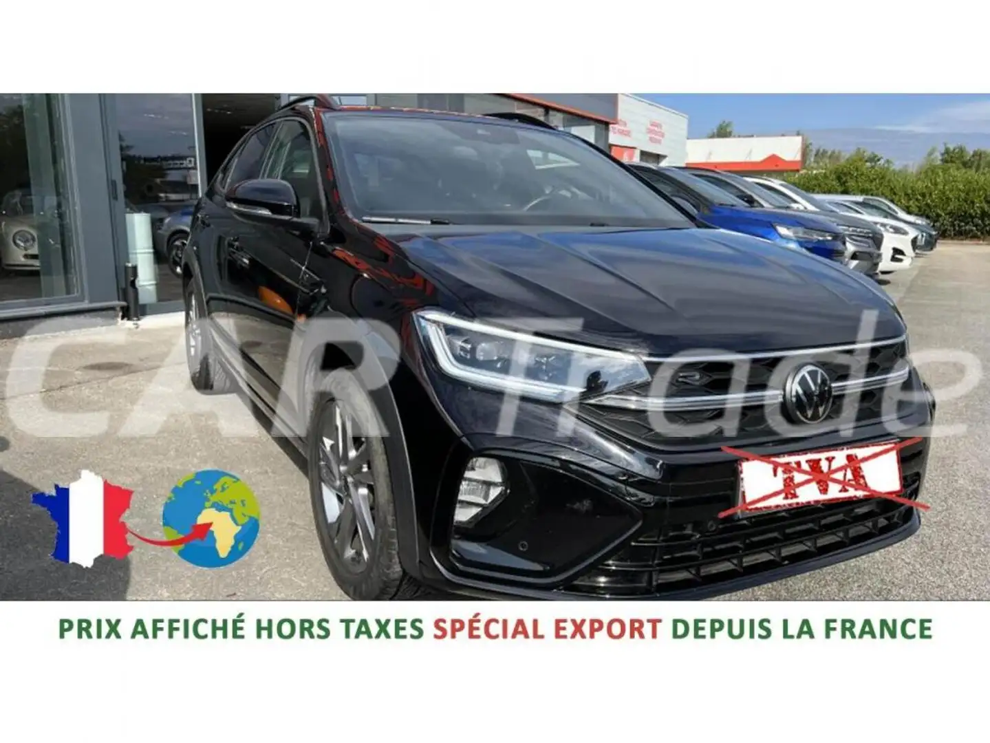 Volkswagen Taigo R-Line 1.0 TSI 110cv DSG7 PRIX HORS TAXE SPECIAL E Noir - 1