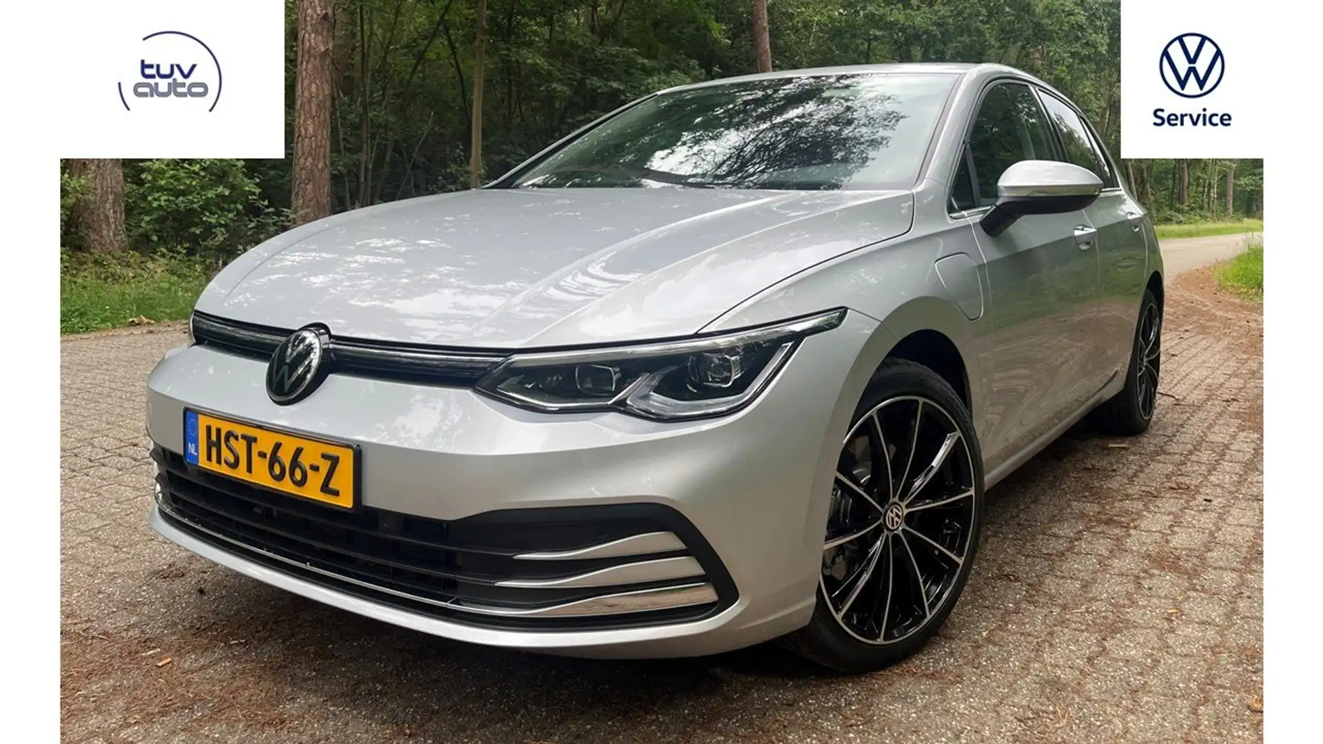Volkswagen Golf eHybrid Style 204 pk PHEV | Trekhaak | Camera Zilver - 1