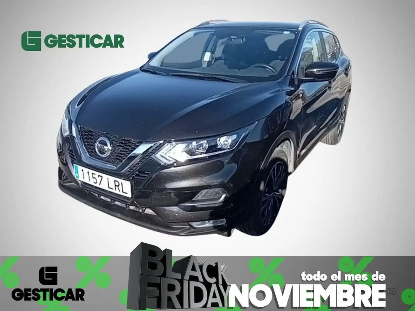 Nissan Qashqai DIG-T 140 CV N-STYLE Zwart - 1