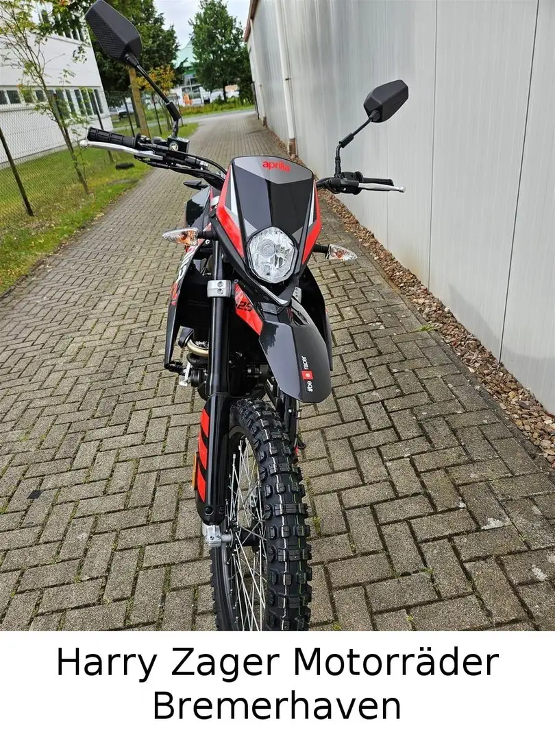 Aprilia RX 125 sofort Lieferbar! Vom Vertragshändler! Schwarz - 2