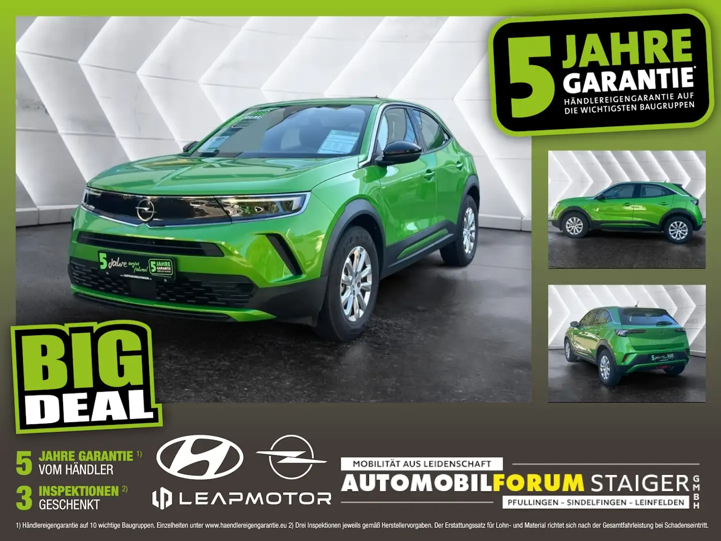 Opel Mokka-E Mokka e Edition Matrix AUT DynLicht KlimaA LED Verde - 1