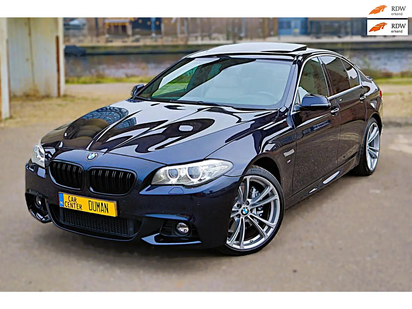 BMW 528 5-serie 528i M Sport Edition High Executive Schwarz - 1