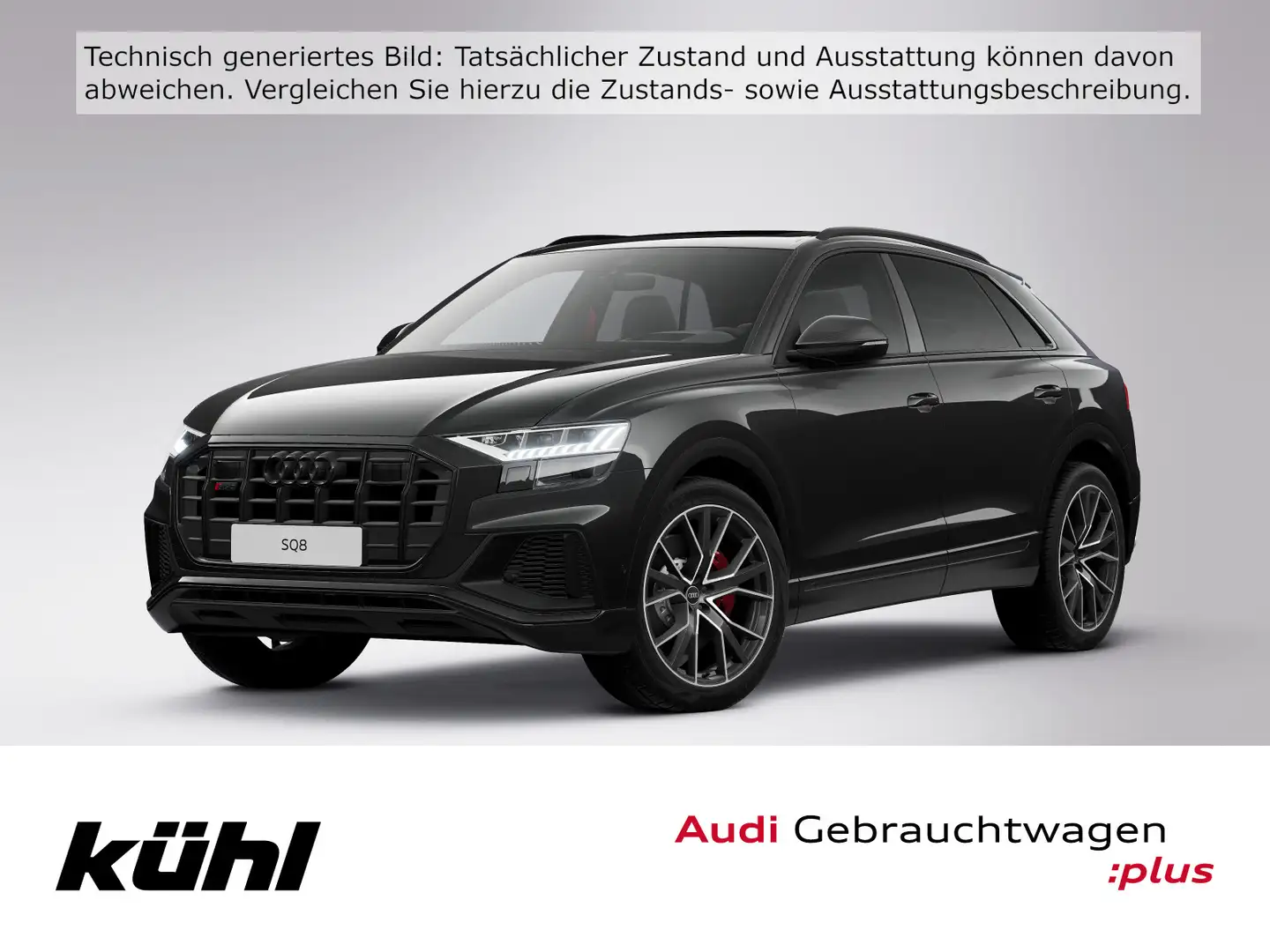 Audi SQ8 4.0 TFSI Q Tip. Competition Plus LED/Luft/AC Schwarz - 1