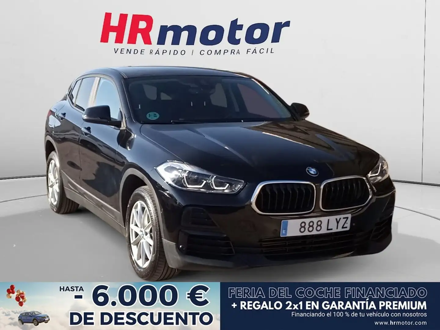 BMW X2 sDrive18d Negro - 1