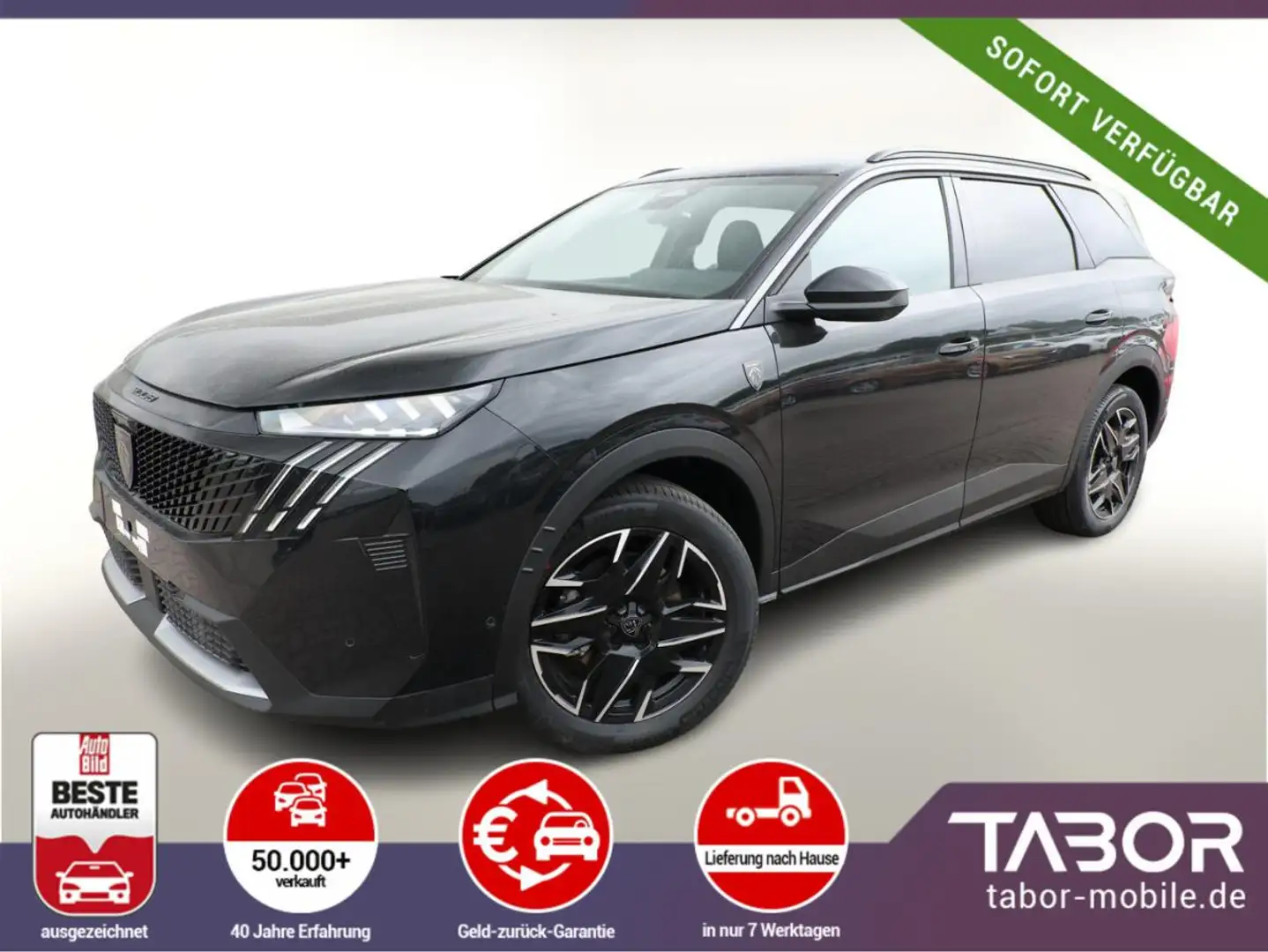 Peugeot 5008 136 eDSC6 GT Matrix SHZ Nav eHK DriveA ACC Schwarz - 1