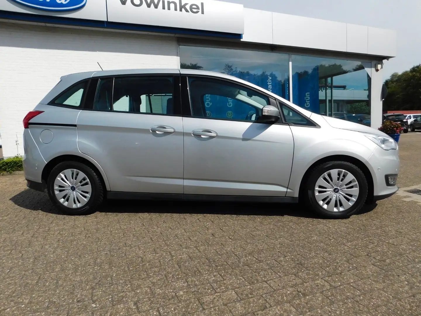 Ford Grand C-Max GRAND C-MAX Cool&Connect EcoBoost+GRA+RFK+ParkAs Zilver - 2