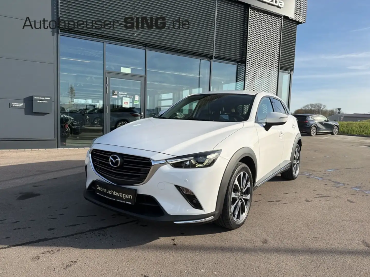 Mazda CX-3 Sports-Line Keyless Go HeadUP LED Totwinkel Weiß - 1