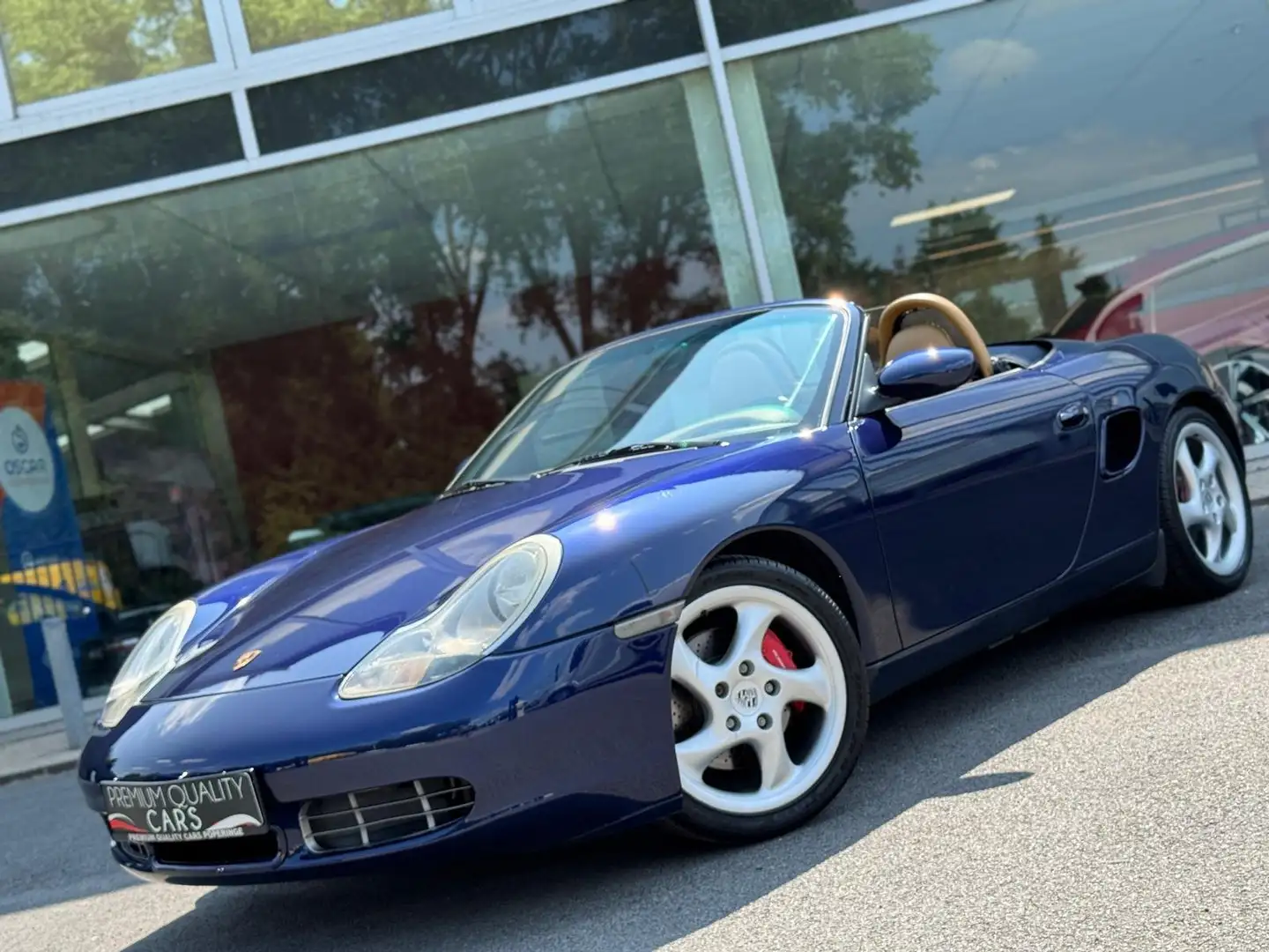 Porsche Boxster S  * CABRIO * / LEATHER / 151.900 km / TOPSTAAT Blauw - 1
