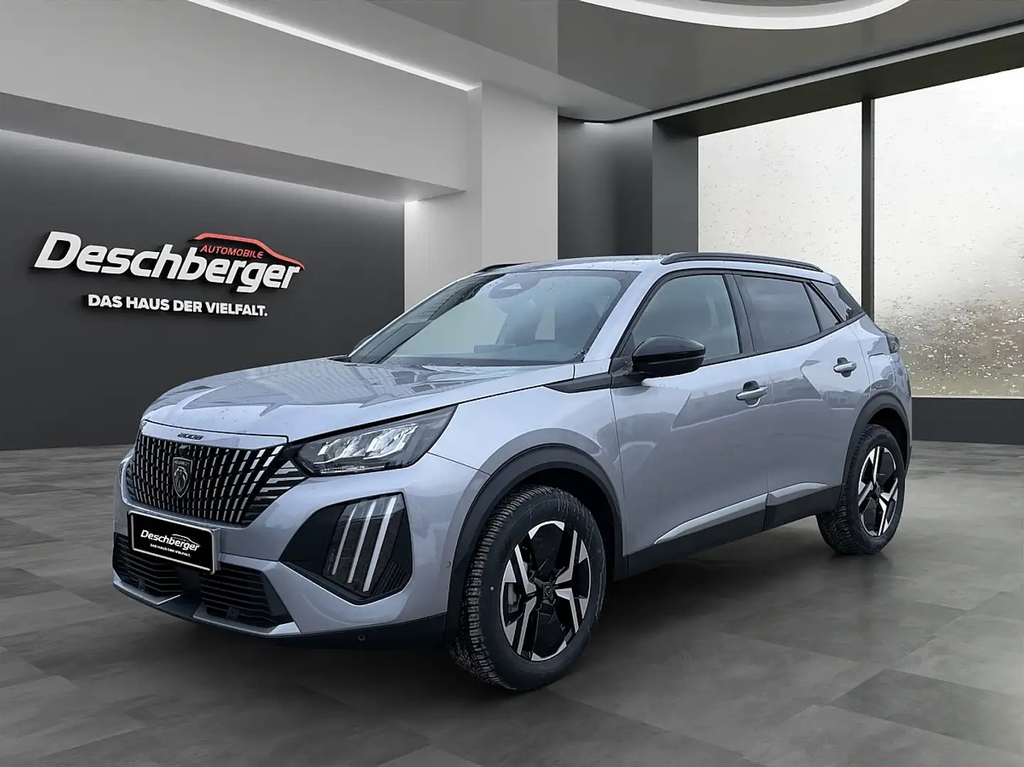 Peugeot 2008 PureTech 100 S&S Allure 6-Gang-Manuell Grau - 1