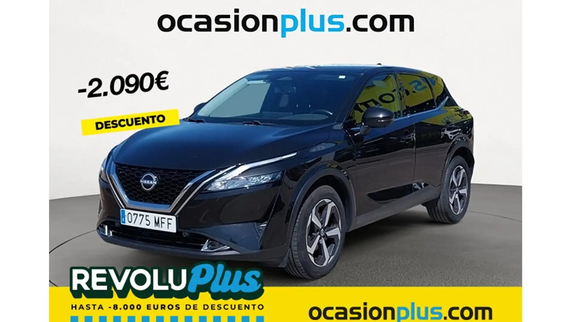 Nissan Qashqai 1.3 DIG-T mHEV 12V N-Connecta 4x2 103kW Negro - 1