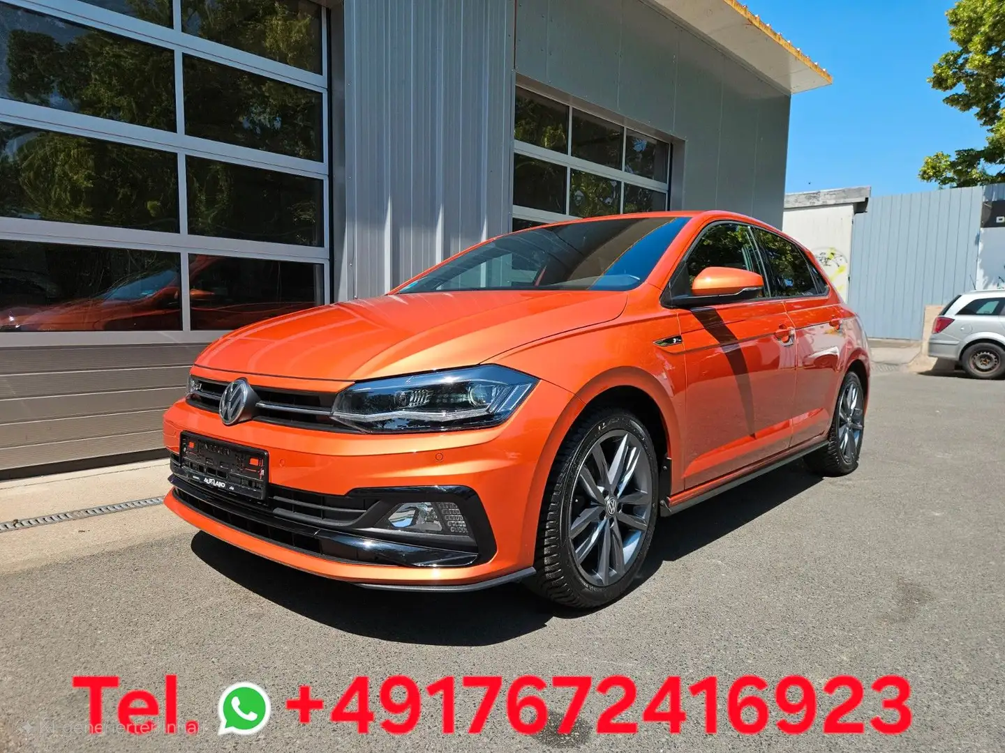 Volkswagen Polo VI Highline R Line LED ACC Navi Ambiente B. Orange - 1