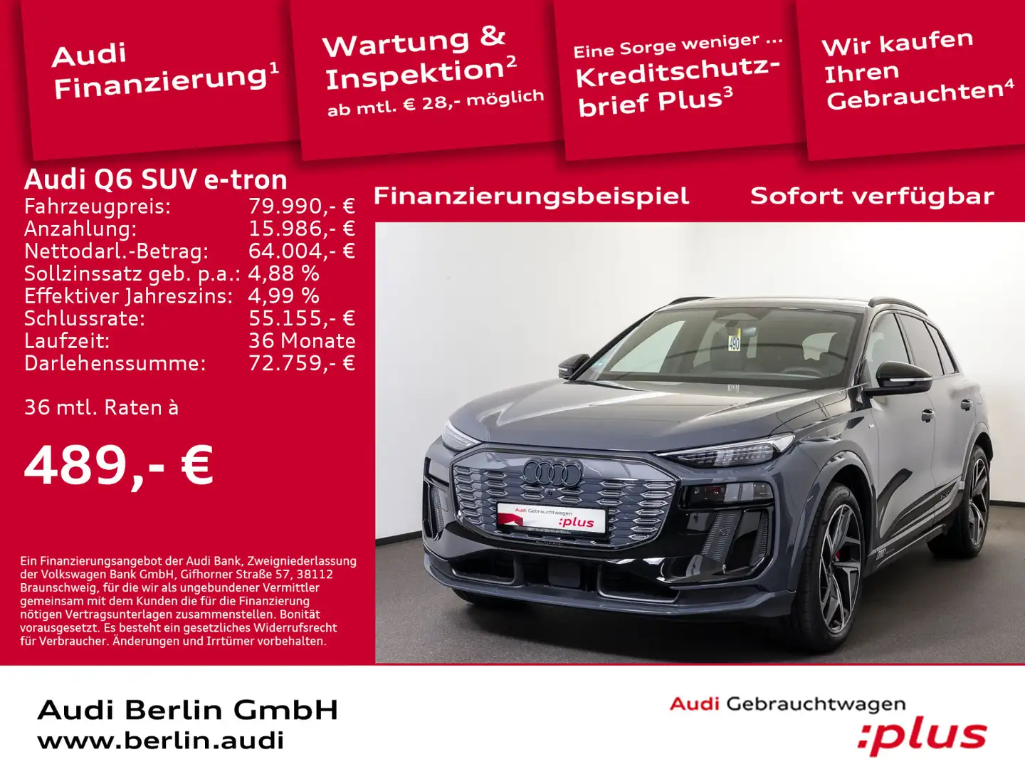 Audi Q6 quattro Gris - 1