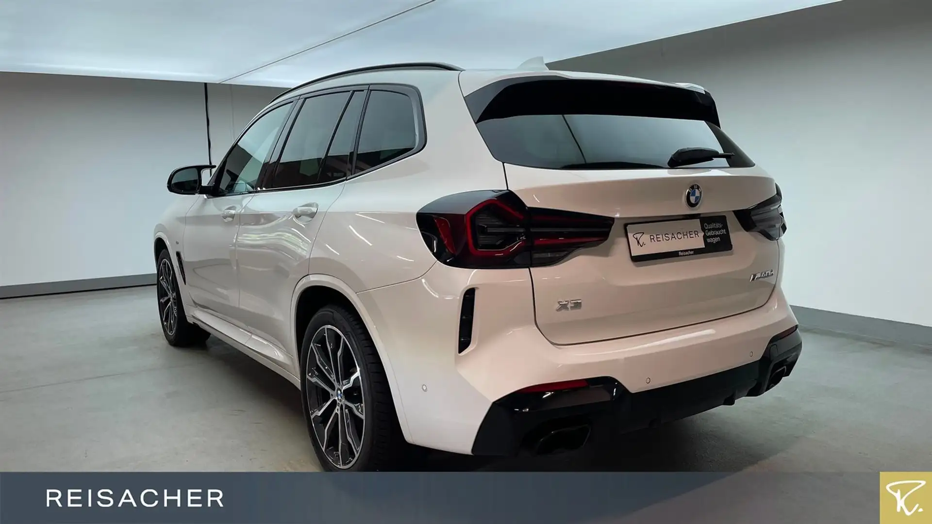 BMW X3 M d A Pano,el.Sitz+Mem,DAProf,PA+,LCProf Weiß - 2