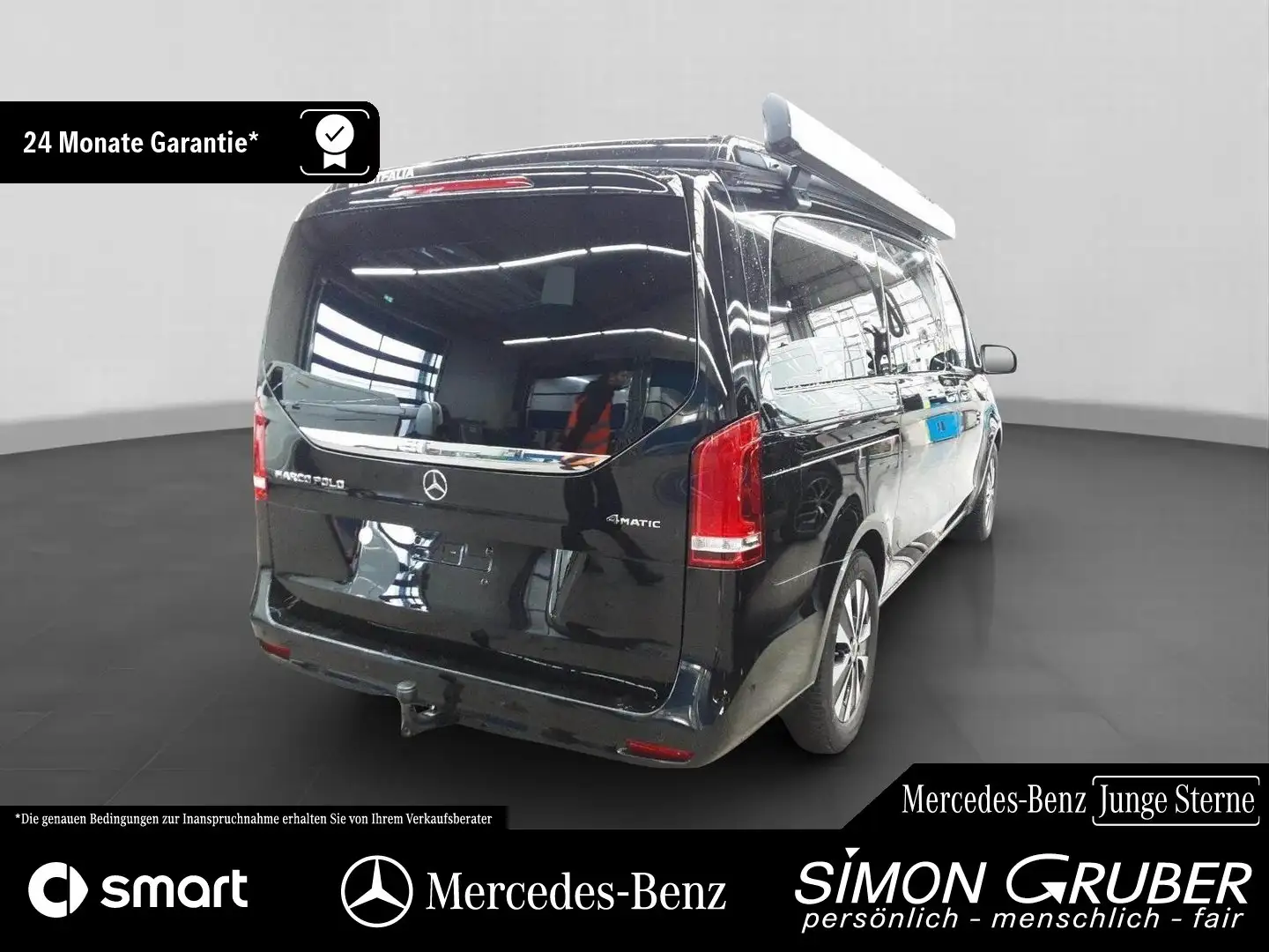 Mercedes-Benz Marco Polo V 300 d 4MATIC Marco Polo 2*Standhzg EASY-UP AHK Fekete - 2