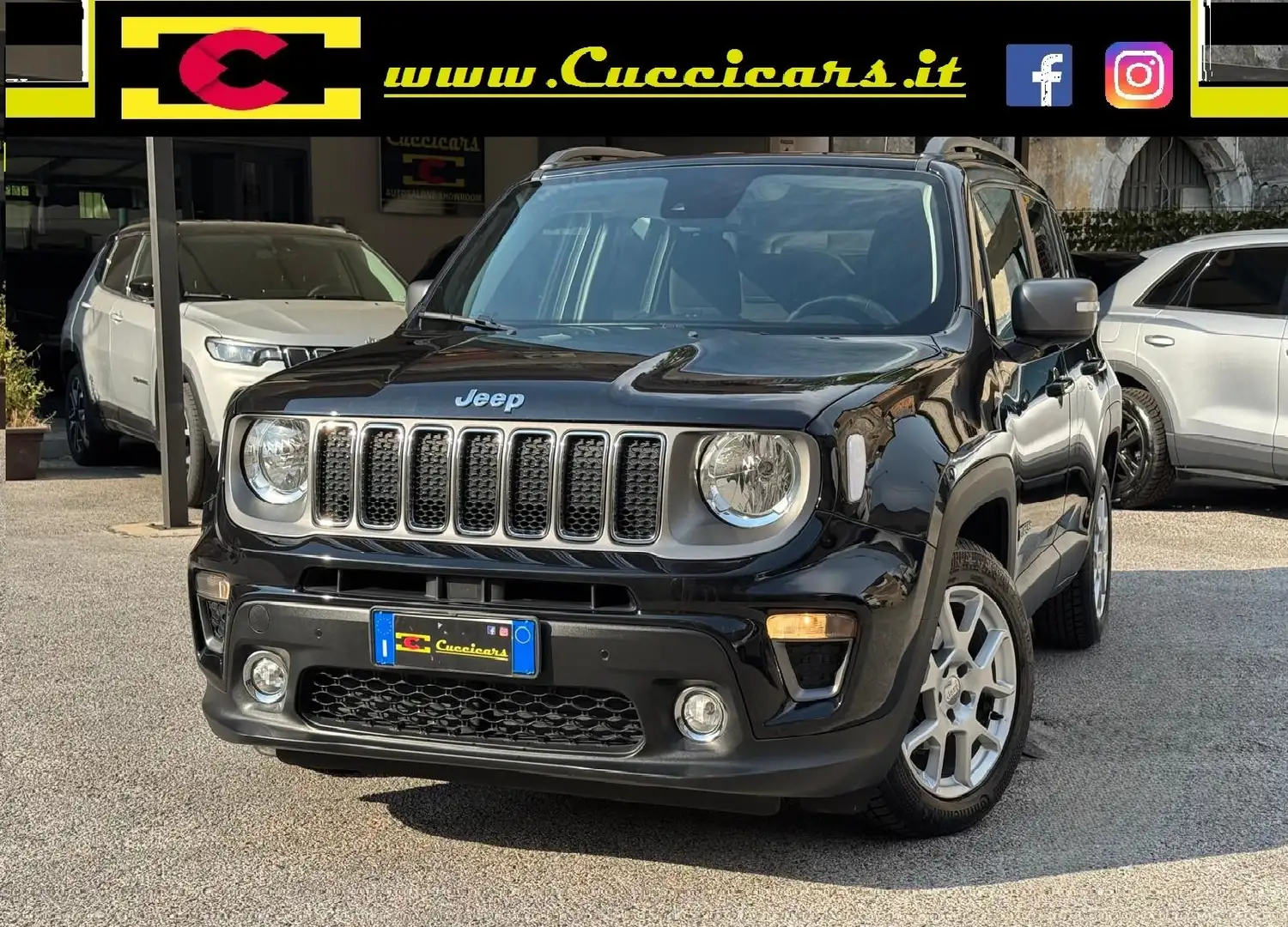 Jeep Renegade Renegade 2019 1.6 mjt Limited 2wd 130cv Nero - 1
