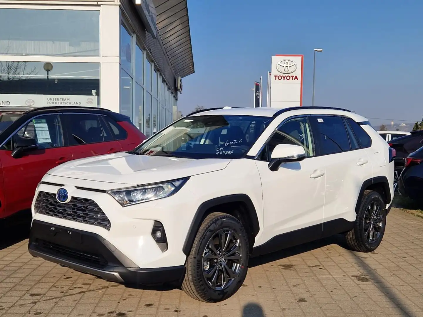 Toyota RAV 4 2.5 Hybrid 4x2 💥 Teamplayer mit Technik-Paket💥 B Weiß - 1