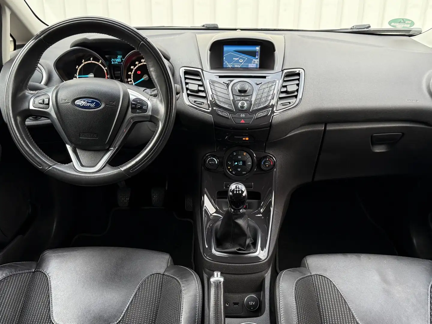 Ford Fiesta 1.0 EcoBoost Titanium X D-RiemVervangen,Stoelverwa Negru - 2
