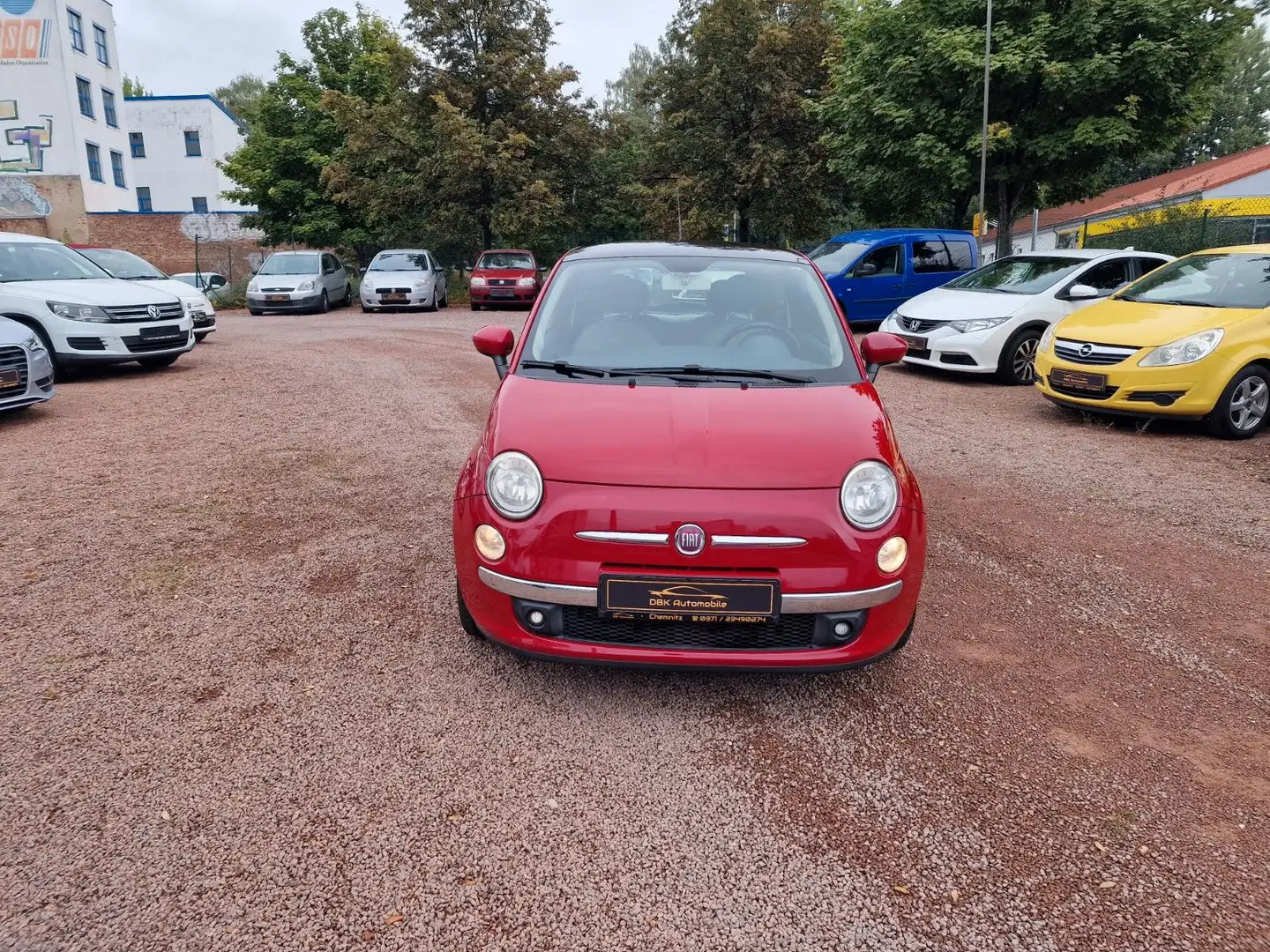 Fiat 500 *TopZustand*72TKm*Klima*PANORAMA*ALU*Garantie Rot - 2