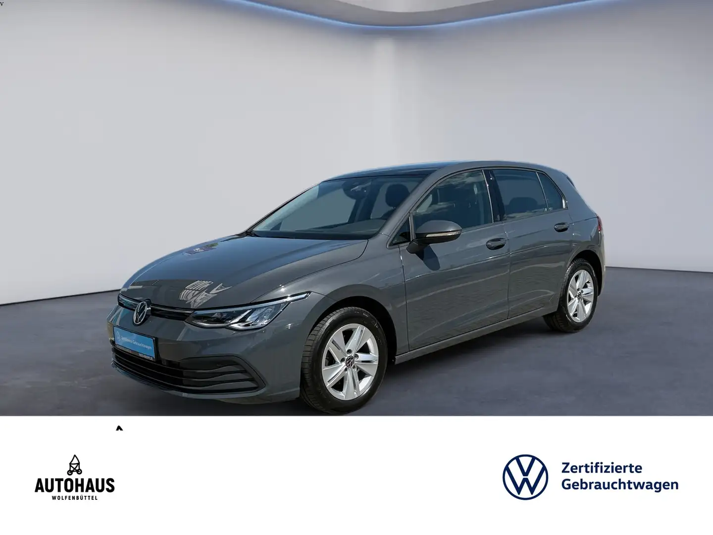 Volkswagen Golf Life 2.0 TDI PANO STANDH Gris - 1