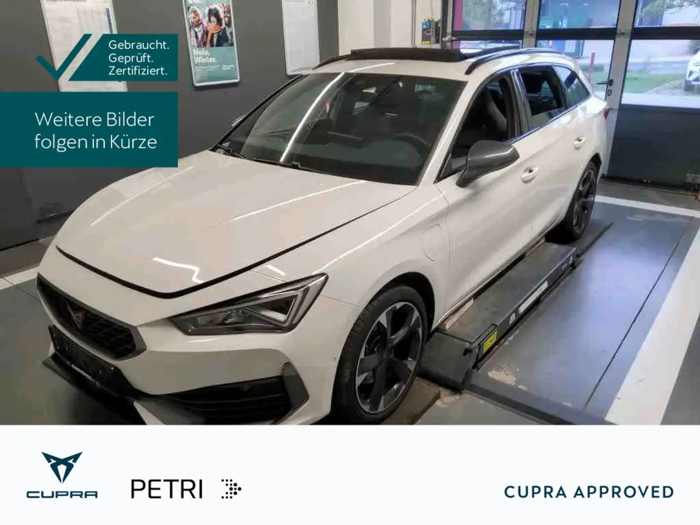 CUPRA Leon SP 1.4TSI e-HYBRID*NAVI*PANO*KAM*ACC*SHZ*18 Weiß - 1