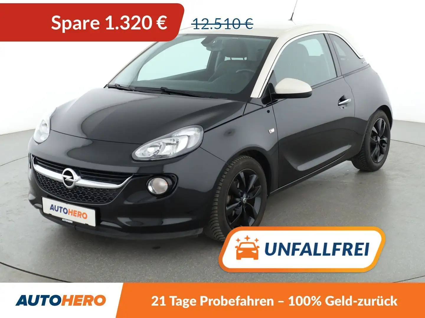 Opel Adam 1.4 120 Jahre*NAVI*PDC*SHZ*LHZ*TEMPO*KLIMA* Schwarz - 1