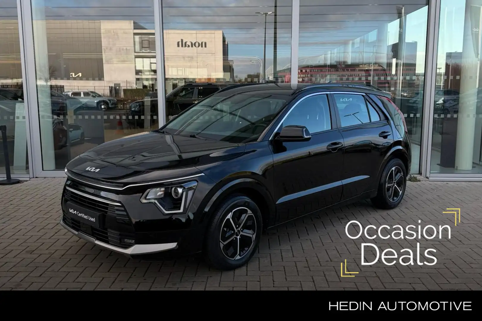 Kia Niro 1.6 GDi Hybrid DynamicLine | Navigatie | Camera | Schwarz - 1