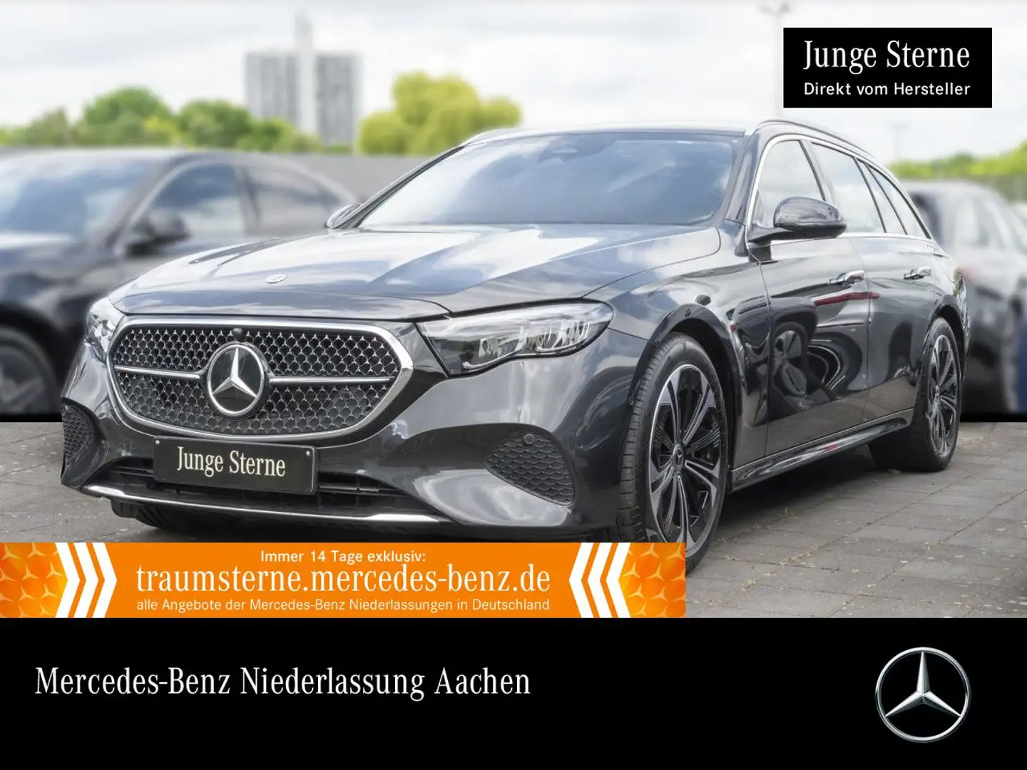 Mercedes-Benz E 300 e T Avantgarde Distr. LED AHK Kamera PTS 9G Grau - 1