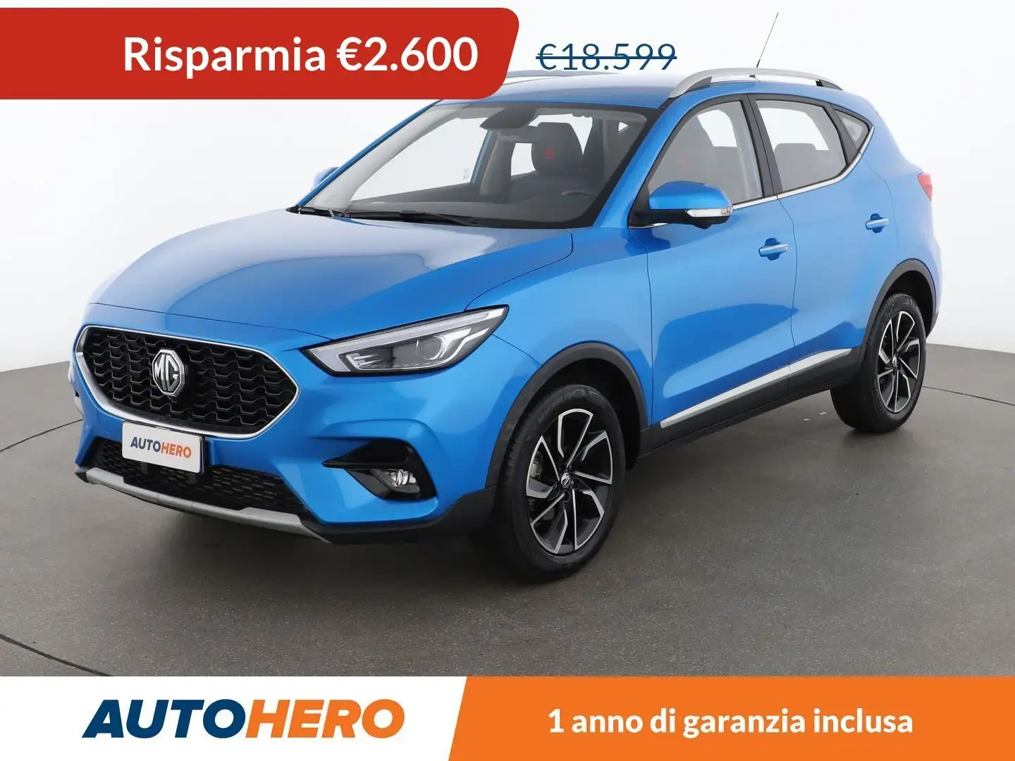 MG ZS 1.0 T-GDI Luxury  aut. Blu/Azzurro - 1