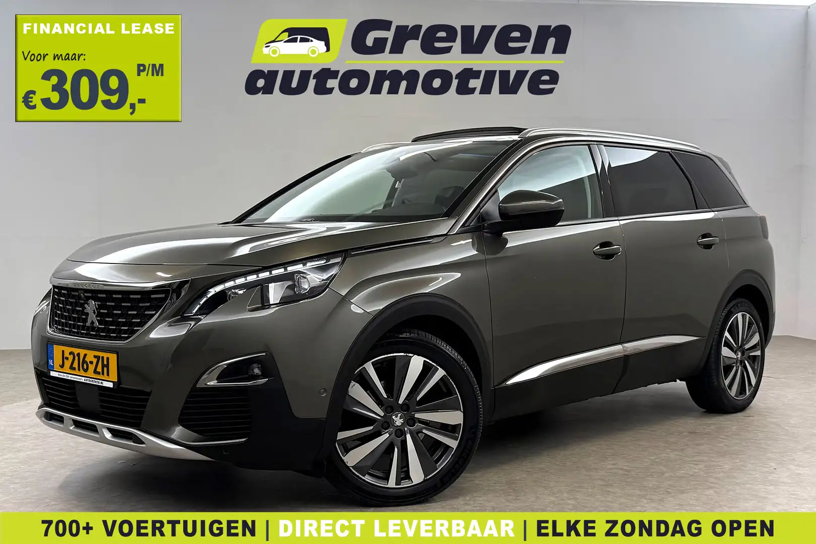 Peugeot 5008 1.2 PureTech 7p. | Pano | Sfeer | Memory | Adap. C Gris - 1
