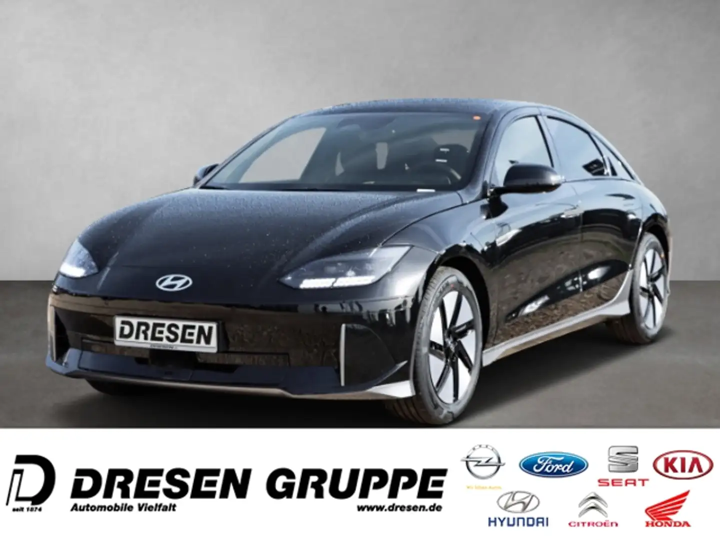 Hyundai IONIQ 6 53 kWh RWD TECHNIQ Matrix-LED HUD El. HEckklappe E Negro - 1