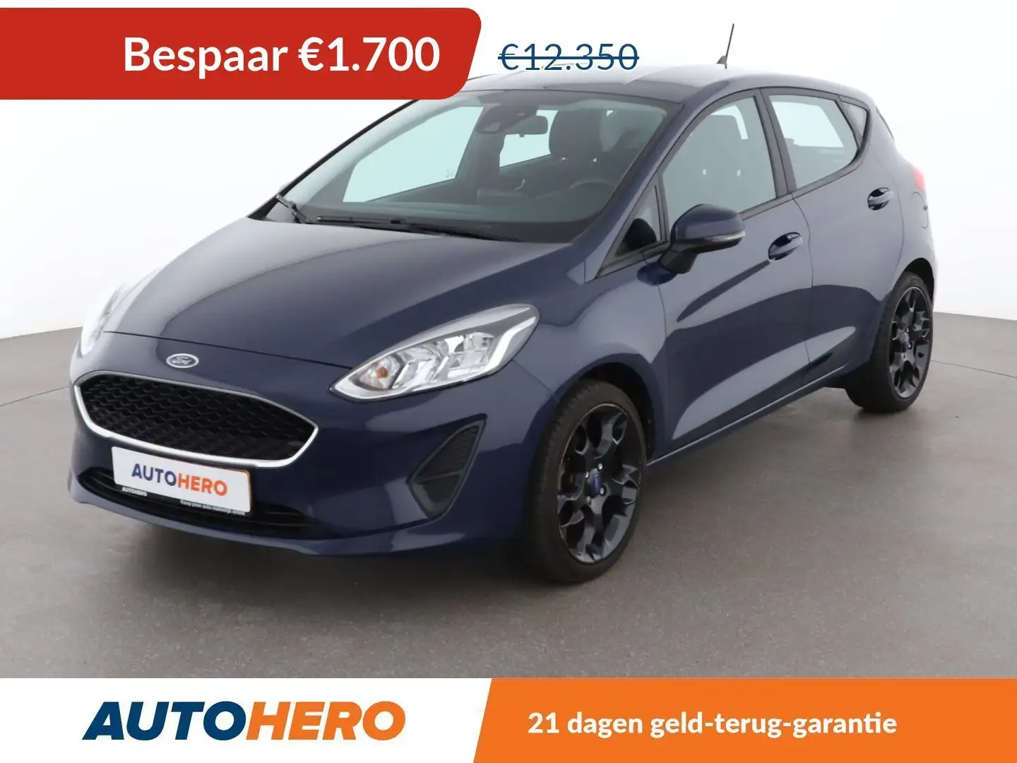Ford Fiesta 1.0 EcoBoost Cool&Connect Bleu - 1