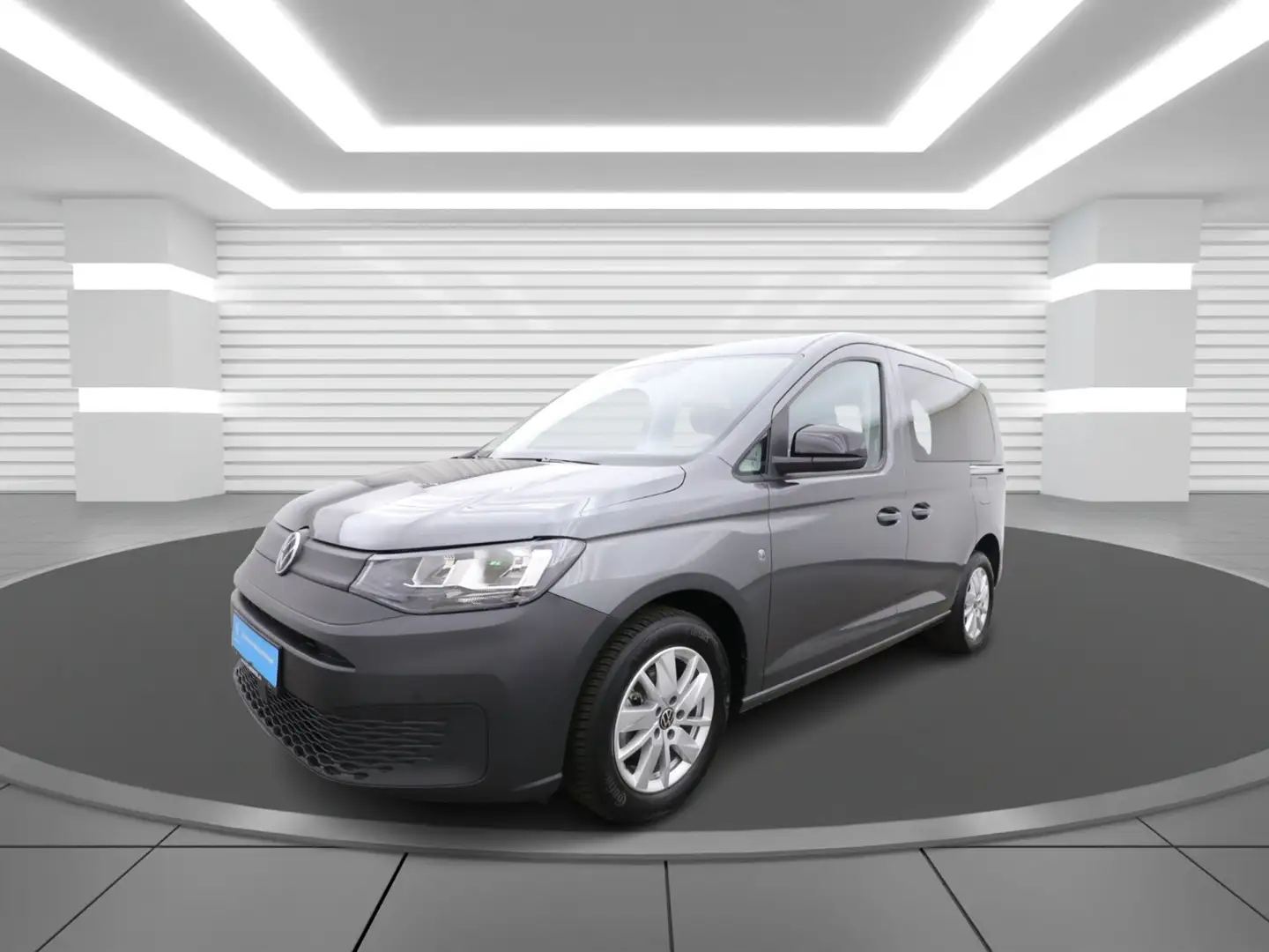 Volkswagen Caddy 2.0 TDI (+EURO6+NAVI+AHK+CLIMATRONIC) Klima Grau - 2