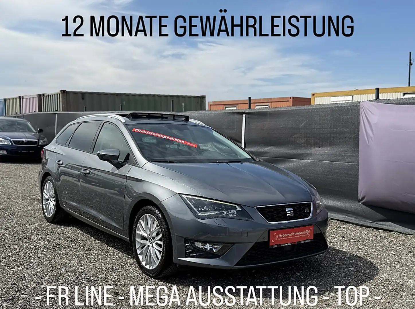 SEAT Leon ST FR 2,0 TDI DSG - FR LINE - PANORAMA - KAMERA... Grau - 1