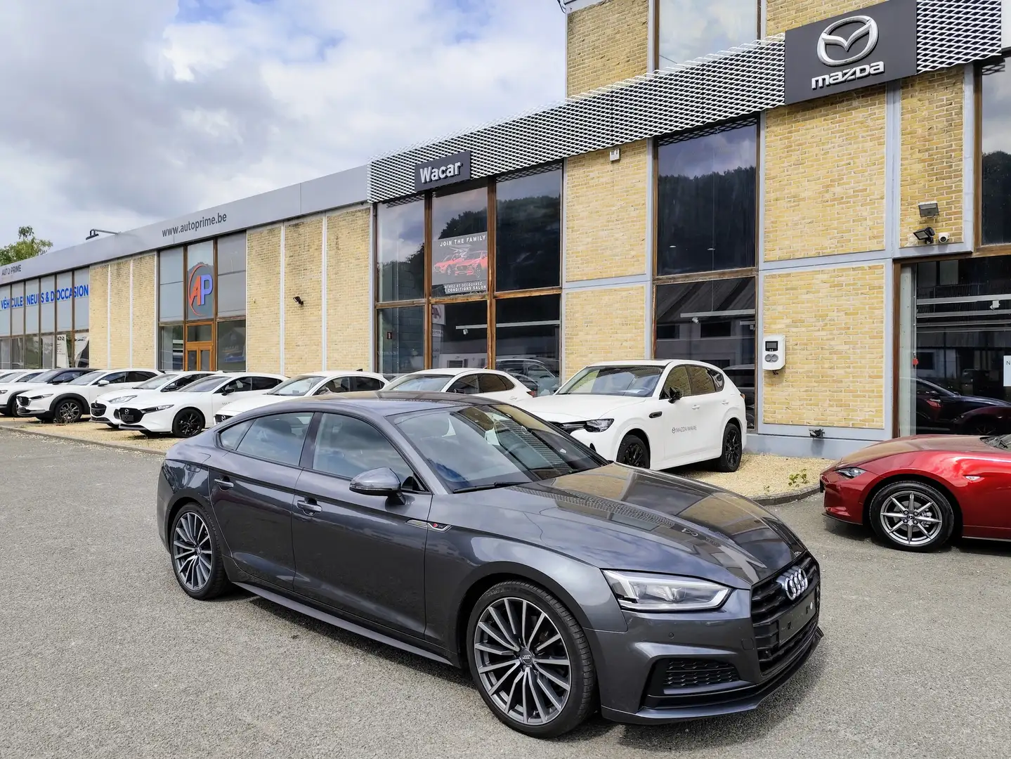 Audi A5 Sportback S-line *** COMME NEUVE *** GARANTIE Grigio - 1