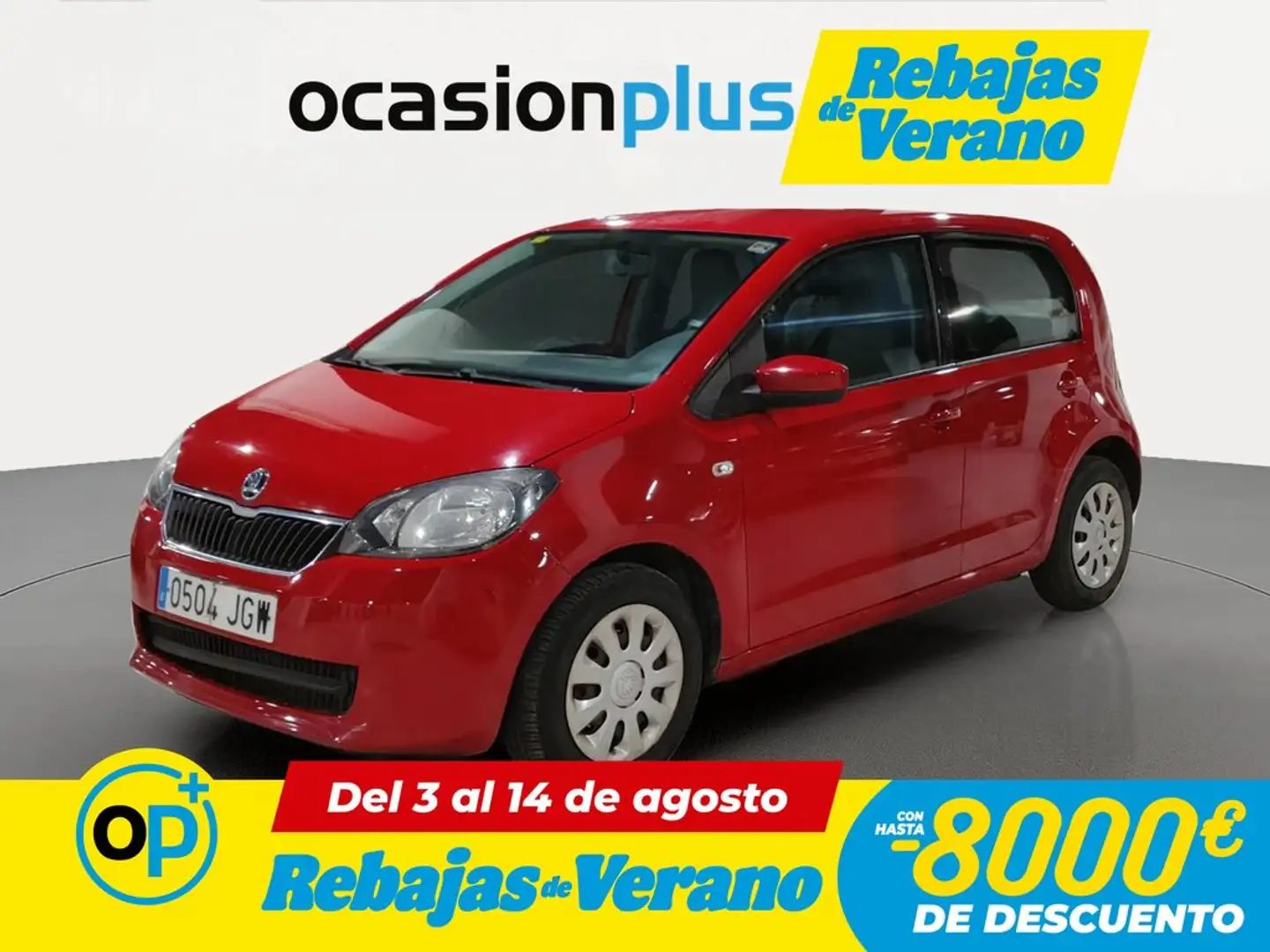 Skoda Citigo 1.0 MPI Ambition 44kW Rojo - 1