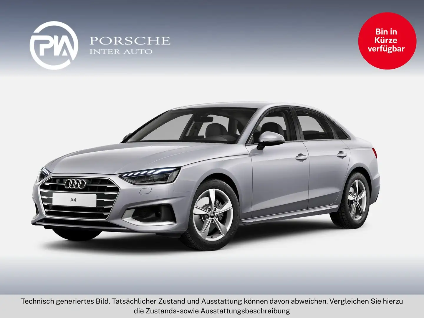 Audi A4 Limousine 35 TDI Silber - 1
