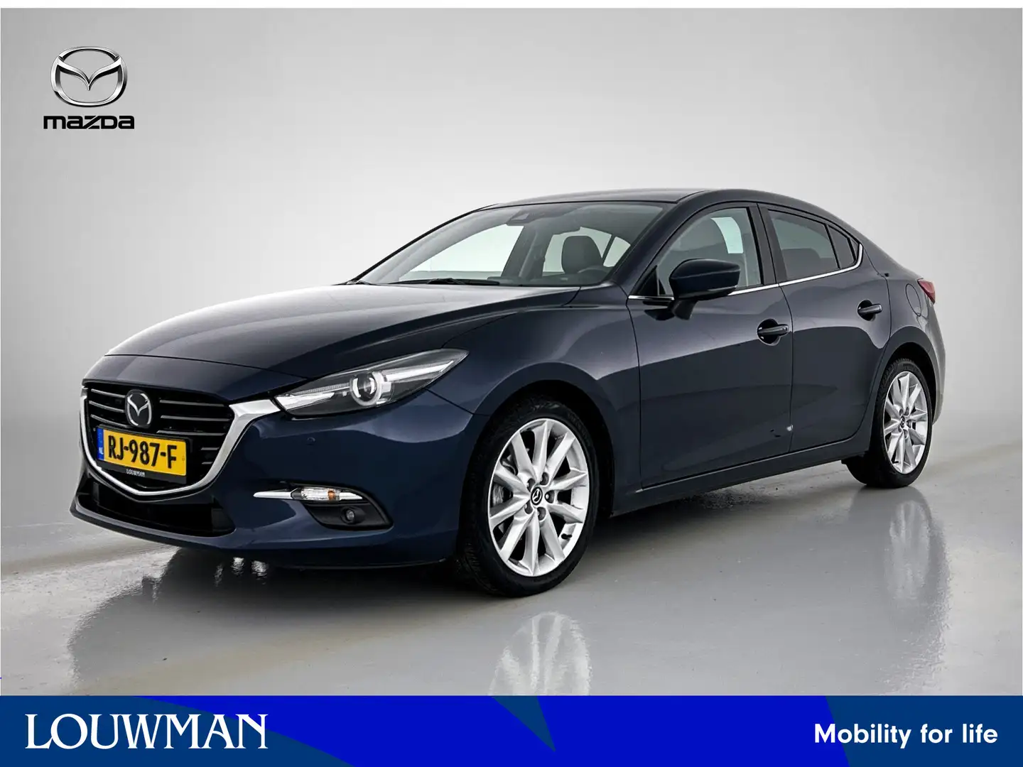 Mazda 3 2.0 SkyActiv-G 120 GT-M Leder | Bosé | ACC Blue - 1