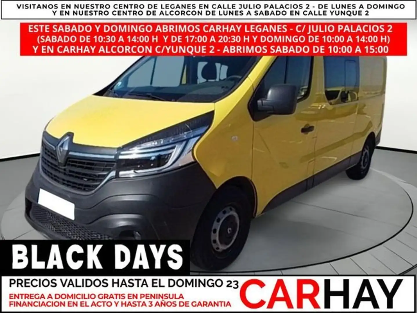 Renault Trafic Mixto 6PLAZAS Largo Energy Blue dCi Jaune - 1