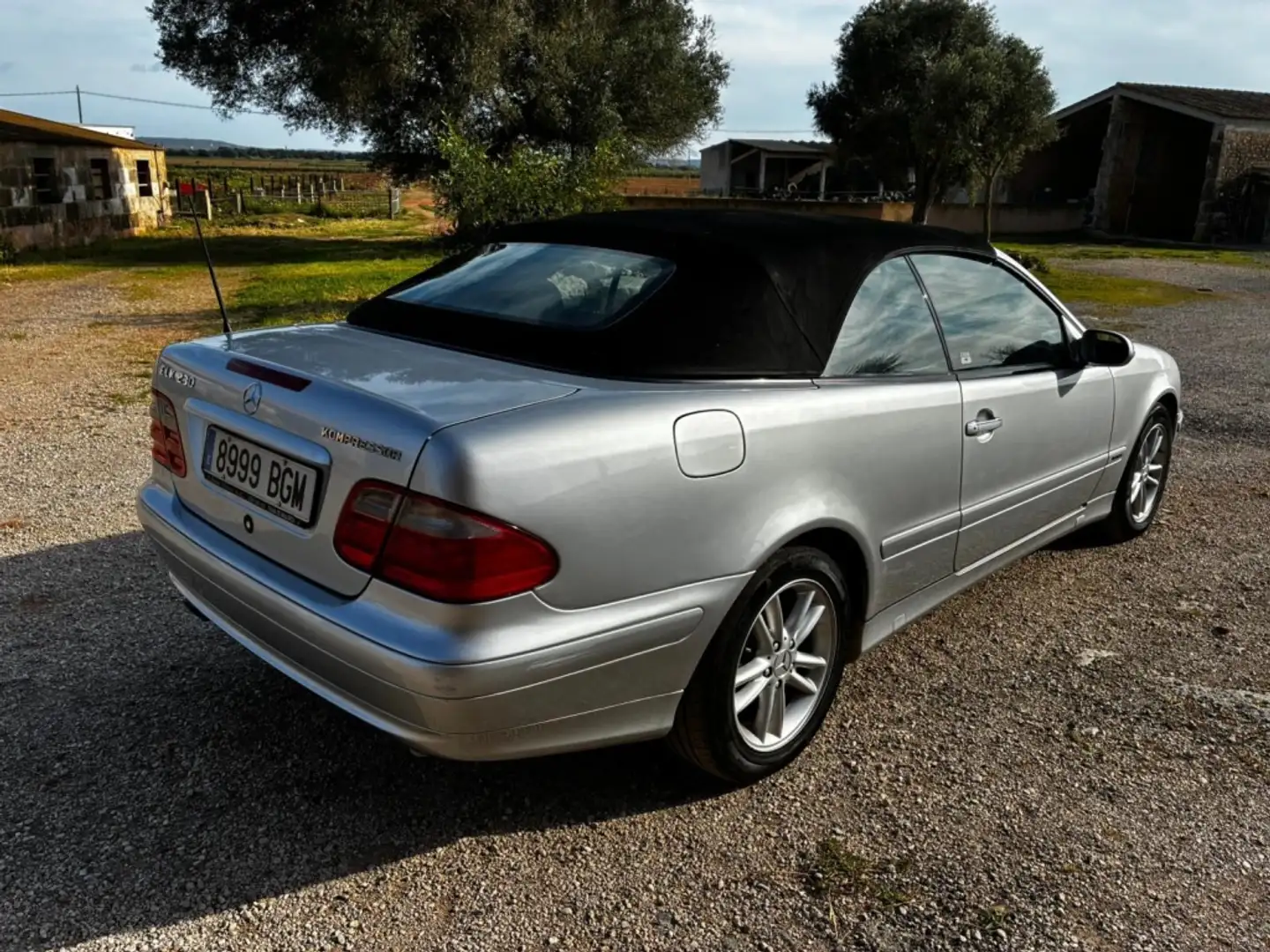 Mercedes-Benz CLK 200 230 K Elegance Gris - 2