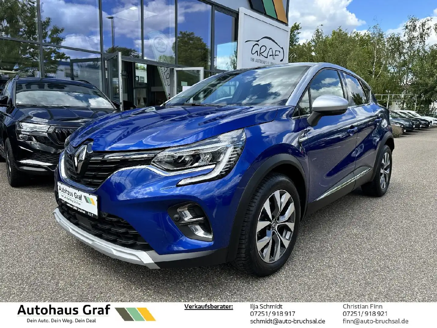 Renault Captur Captur II Intens TCe 130*Kamera*Klima Blau - 1
