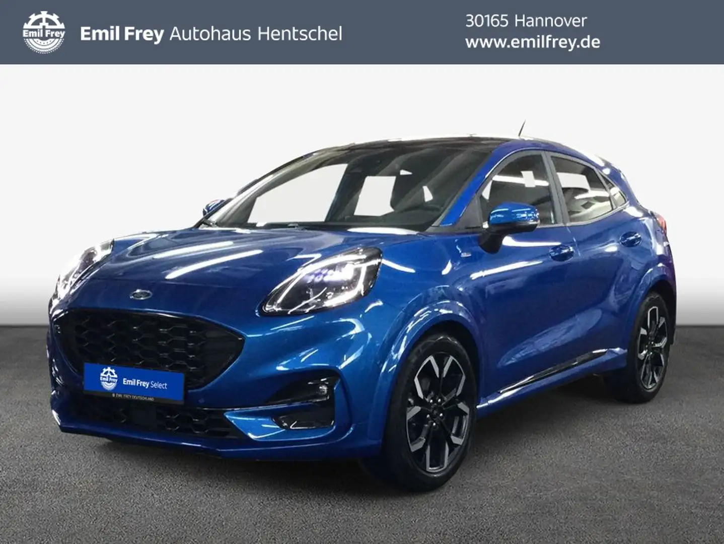 Ford Puma 1.0 EcoBoost Hybrid ST-LINE Albastru - 1