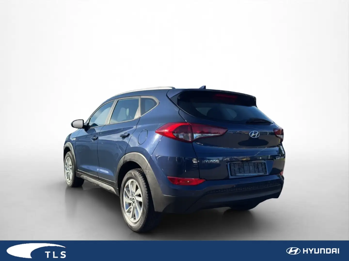 Hyundai TUCSON Go + 2WD 1.6 Navi Alarm Temp Tel.-Vorb. PDC Bergan Blau - 2