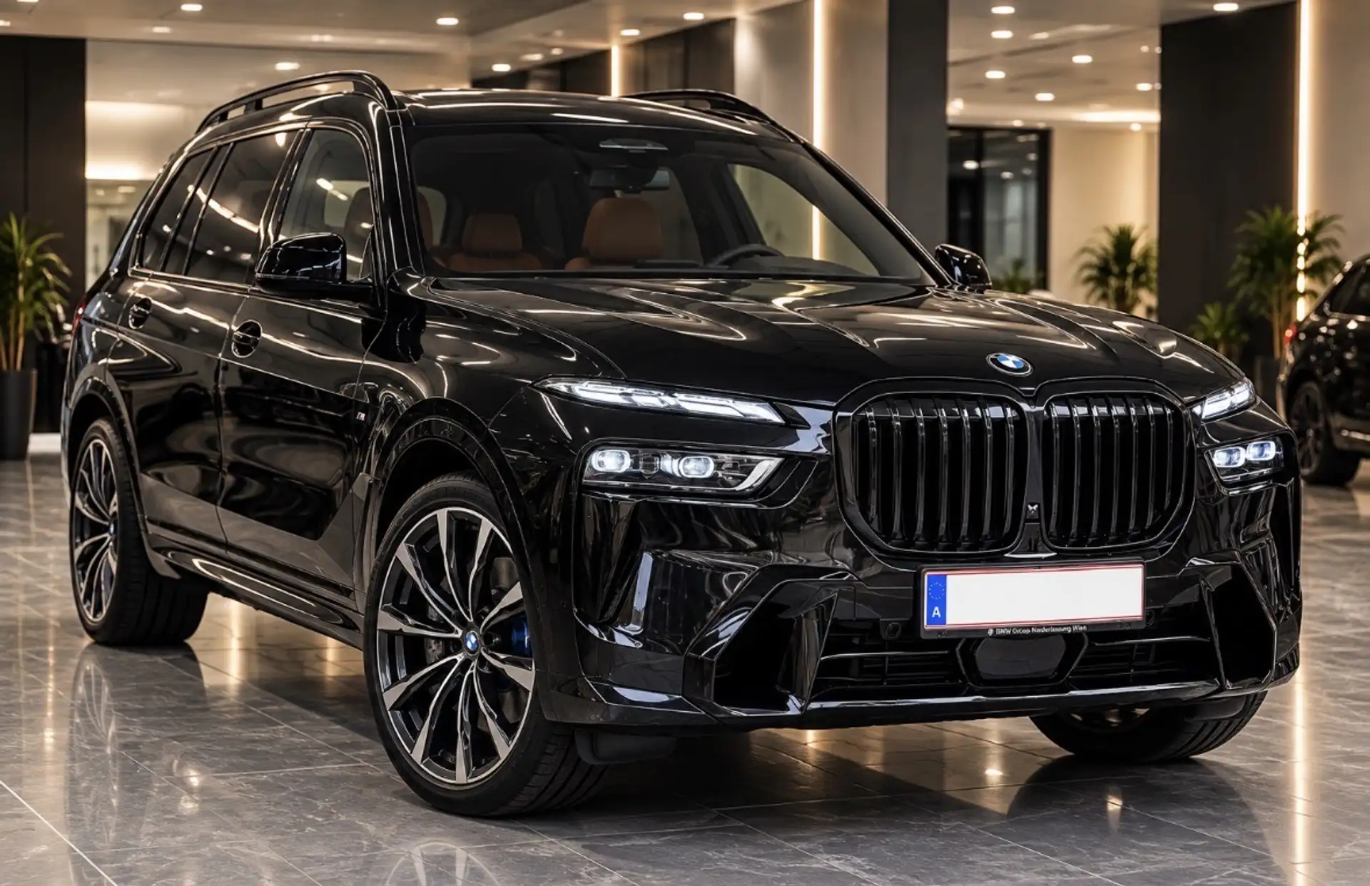 BMW X7 40d 2026 검정 사진 2