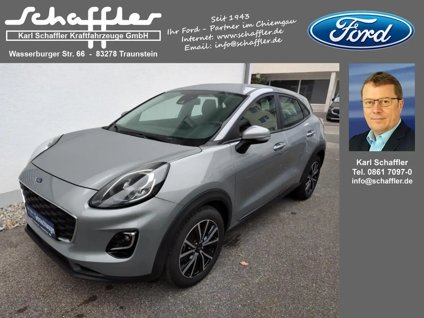 Ford Puma Cool & Connect Grau - 1