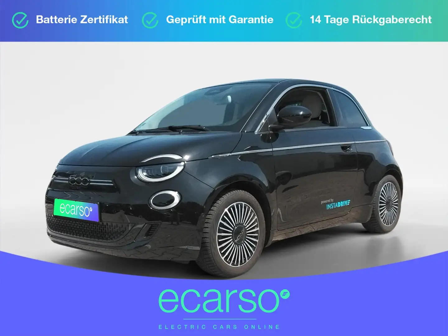 Fiat 500 3+1 La Prima Schwarz - 1